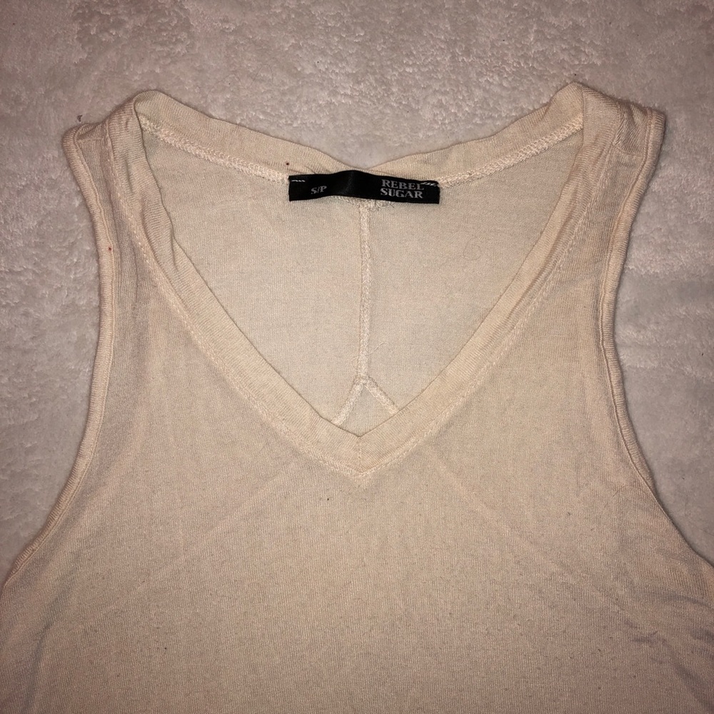 Tank Top Cream - Picture 2 of 2